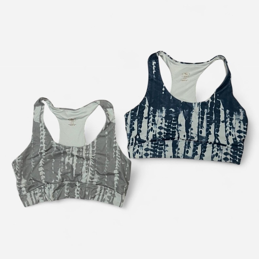 Women's Sports Bras in Gray and Navy